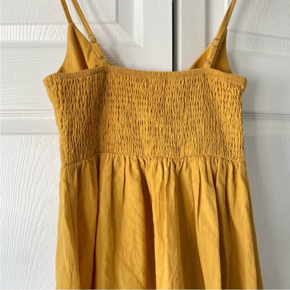 Hello molly moves‎ and motives midi dress in mustard NWT size XS - Picture 4 of 7